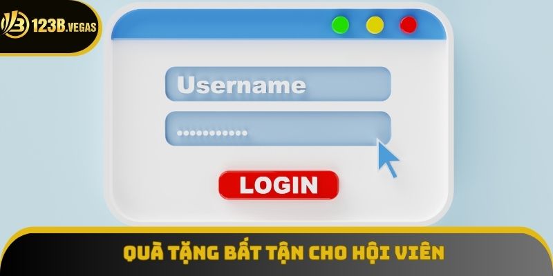 Nhà cái 123B mỗi ngày đều tung ra các khuyến mãi lớn