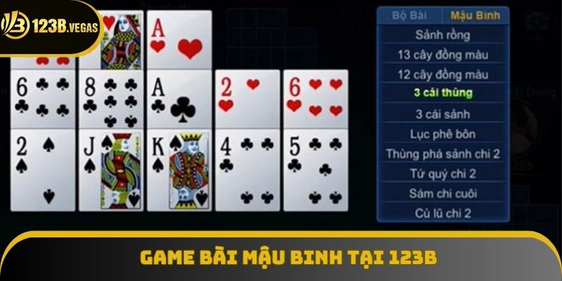 Giới thiệu bài mậu binh tại 123B luôn nằm trong top game được truy cập nhiều