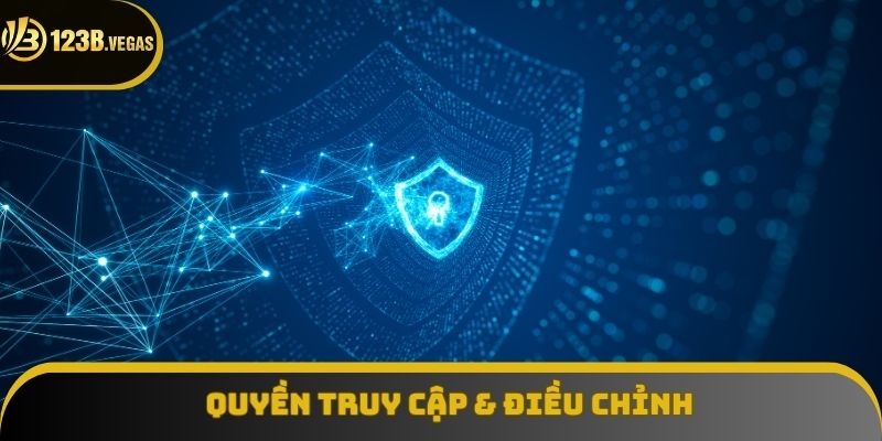 Người chơi có quyền truy cập và chỉnh sửa dữ liệu cá nhân
