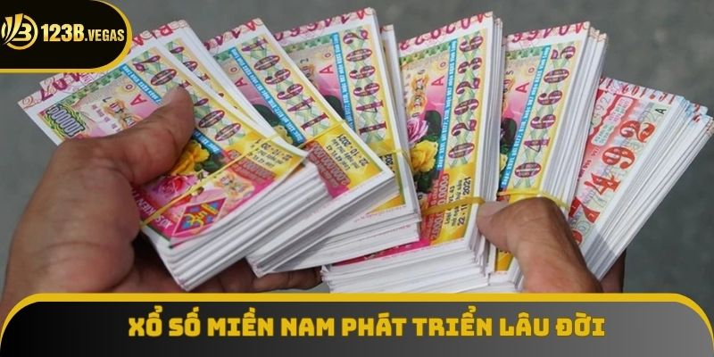 Xổ số miền Nam có nhiều giai đoạn phát triển